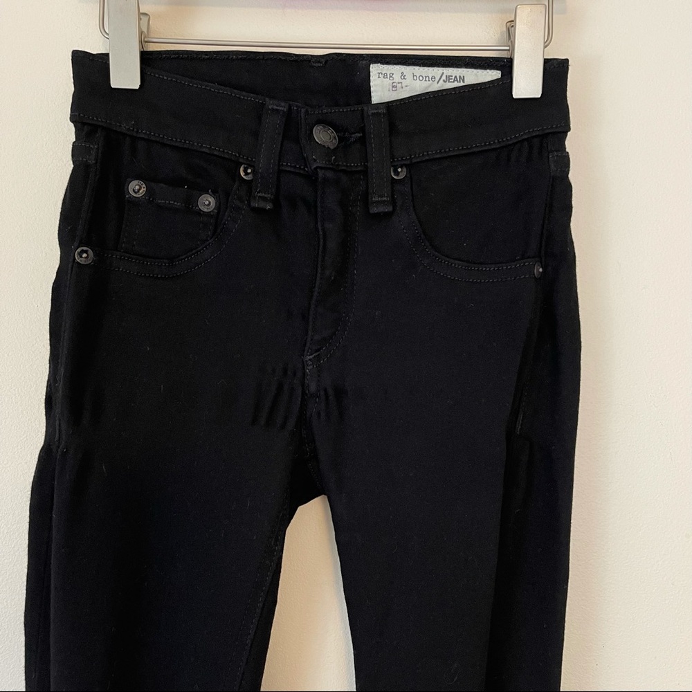 RAG & BONE Black Legging Skinny Jeans - Picture 4 of 12